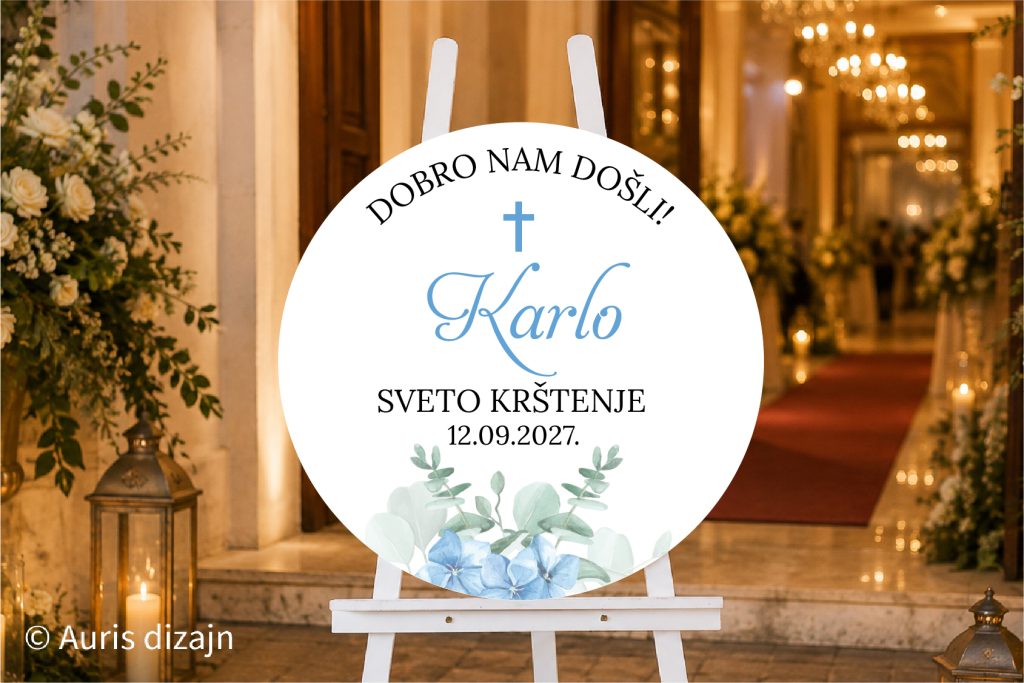 Ploce dobrodoslice okrugle 21
